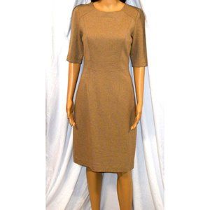 Trina Turk camel MONARCH sheath dress Size 4 New With Tag